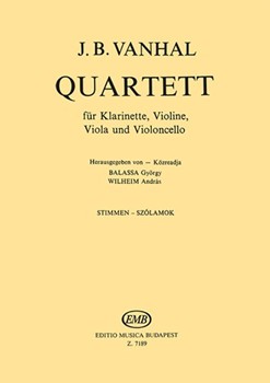 Quartet for clarinet, violin, viola and violoncello
