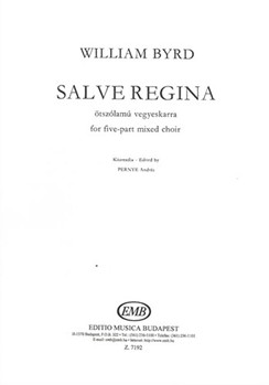 Salve Regina for five-part mixed choir