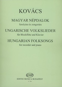 Hungarian Folksongs for recorder and piano