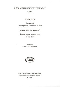 Regi mesterek vegyeskarai Vol.23