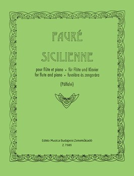 Sicilienne for flute and piano