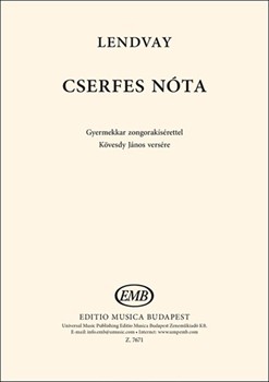 Cserfes nota gyermekkarra zongorakiserettel