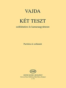 Ket teszt mezzoszopran szolora, fuvolara, klarinetra es fagottra