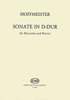 Sonata D major for Clarinet and Piano