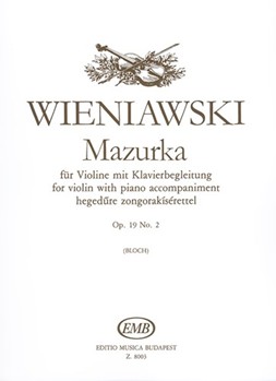 Mazurka for violin with piano accompaniment