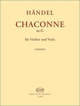 Chaconne in G for violin and viola