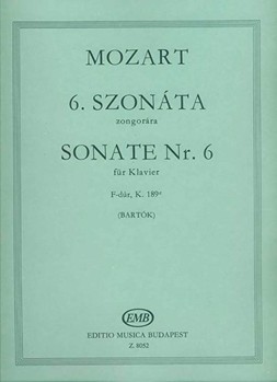 Sonata No. 6 F major, K 189e