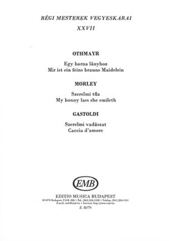 Old Masters' Mixed Choruses Vol.27
