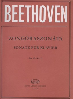Sonatas for piano in separate editions (Weiner) G major