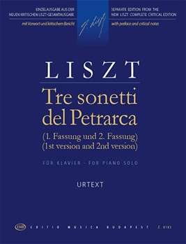 Tre sonetti del Petrarca 1st version and 2nd version (New, expanded edition)