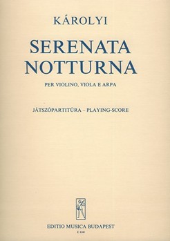 Serenata notturna for violin, viola and harp