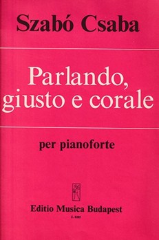 Parlando, giusto e corale