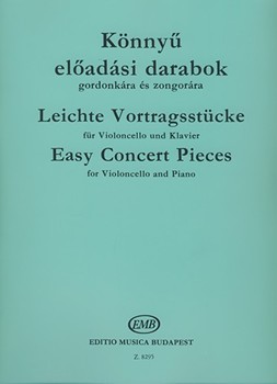 EASY CONCERT PIECES for violoncello and piano