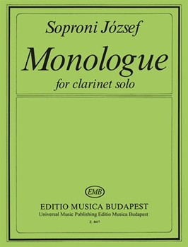 Monologue for clarinet solo