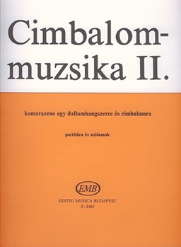 MUSIC FOR CIMBALOM Vol.2 for cimbalom and a melody instrument