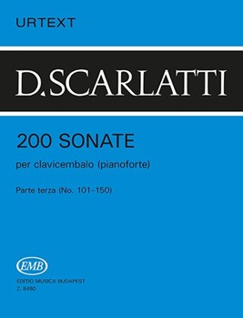 200 Sonate per clavicembalo (pianoforte) Vol.3 Parte terza (No. 101-150)