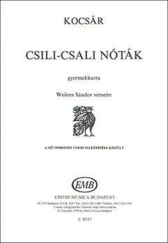 Csili-csali notak gyermekkarra