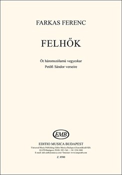 Felhok. Five three-part choruses