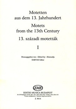 MOTETS FROM THE 13TH CENTURY Vol.1
