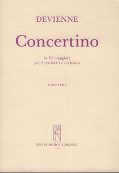 Concertino in si bemolle maggiore per due clarinetti e orchestra