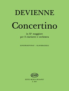 Concertino in si bemolle maggiore per due clarinetti e orchestra