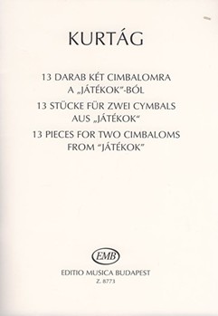 13 Pieces for two cimbaloms from "Jatekok"