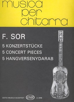 5 Concert Pieces for Guitar