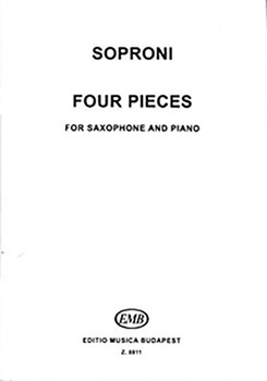 Four Pieces for saxophone and piano