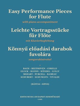 EASY PERFORMANCE PIECES for flute with piano accompaniment