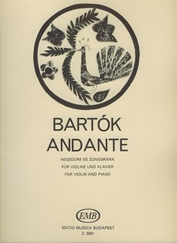 Andante for violin and piano