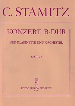 Konzert B-Dur fur Klarinette und Orchester (2. Darmstadter Konzert)
