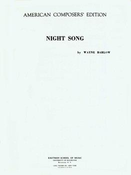Night Song by Barlow Wayne for
