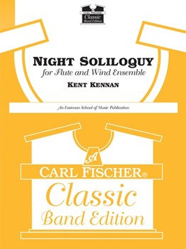 Night Soliloquy by Kennan Kent for Flute Solo w/ Band