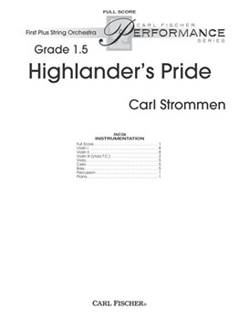 Highlander’s Pride by Strommen Carl for