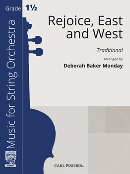 Rejoice, East And West - Orchestra Arrangement