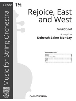 Rejoice East and West by Monday Deborah Baker for