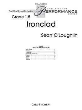 Ironclad by O'Loughlin Sean for Full Score