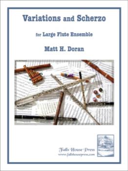 Variations and Scherzo For Large Flute Ensemble