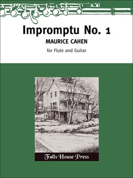 Impromptu No.1 For Flute and Guitar by Cahen Maurice for