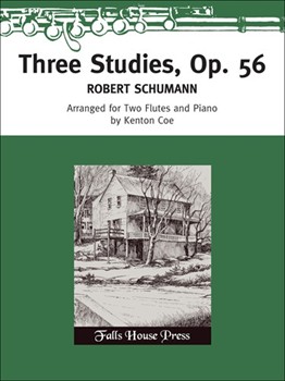 Three Studies Op. 56 by Schumann Robert - Coe Kenton - for