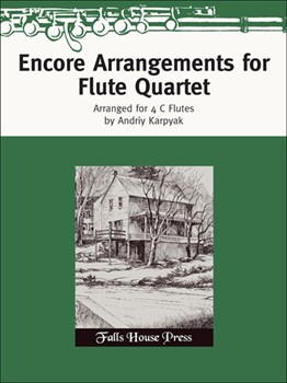 Encore Arrangments for Flute Quartet by Various - Karpyak Andriy - for