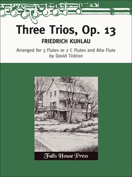 Three Trios Op.13 by Kuhlau Friedrich - Tickton David - for