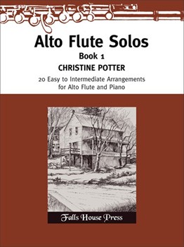 Alto Flute Solos 20 Easy to Intermediate Arrangements for Alto Flute and Piano by Spirituals - Potter Christine - for (Spiritual Japanese)