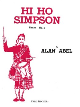 Hi Ho Simpson by Abel Alan for Snare Drum Unaccompanied