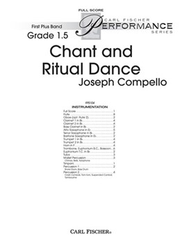 Chant And Ritual Dance by Compello Joseph for Full Score