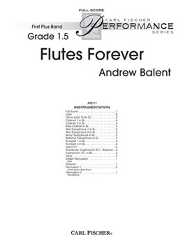 Flutes Forever by Balent Andrew for