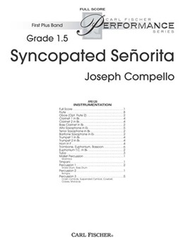 Syncopated Senorita by Compello Joseph for Full Score