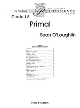 Primal by O'Loughlin Sean for