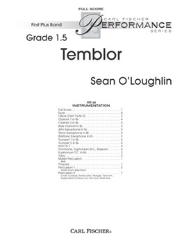 Temblor by O'Loughlin Sean for