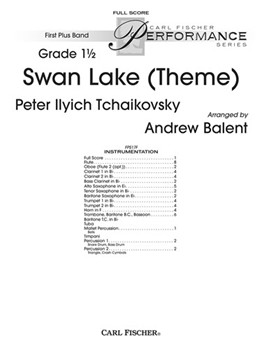 Swan Lake by Tchaikovsky Pyotr Ilyich - Balent Andrew - for